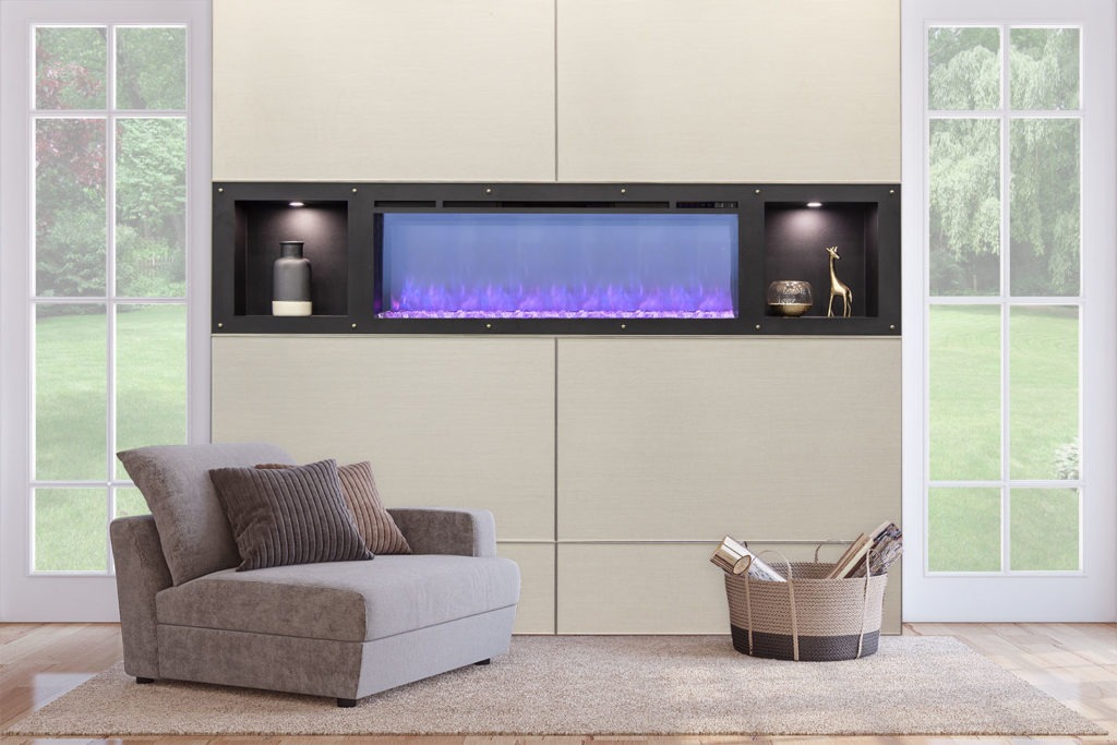 Stoll Industries Porcelain Wall Lifestyle Image electric fireplace