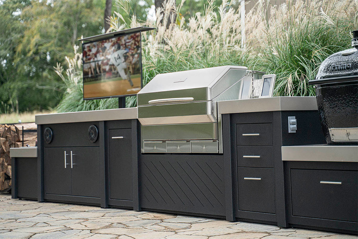 Custom Stoll Example Custom Outdoor Kitchens - Superior Hearth, Spas & Leisure